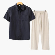 Valenti House Linen Combo (Shortsleeve)