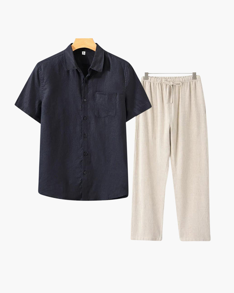 Valenti House Linen Combo (Shortsleeve)