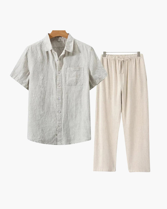Valenti House Linen Combo (Shortsleeve)
