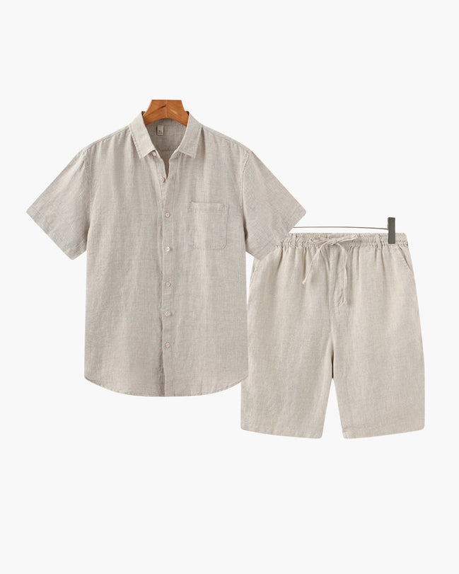 Valenti House Linen Combo (Shorts)