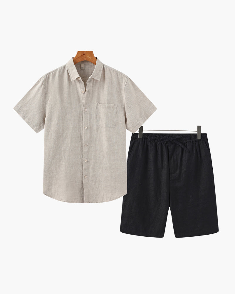 Valenti House Linen Combo (Shorts)