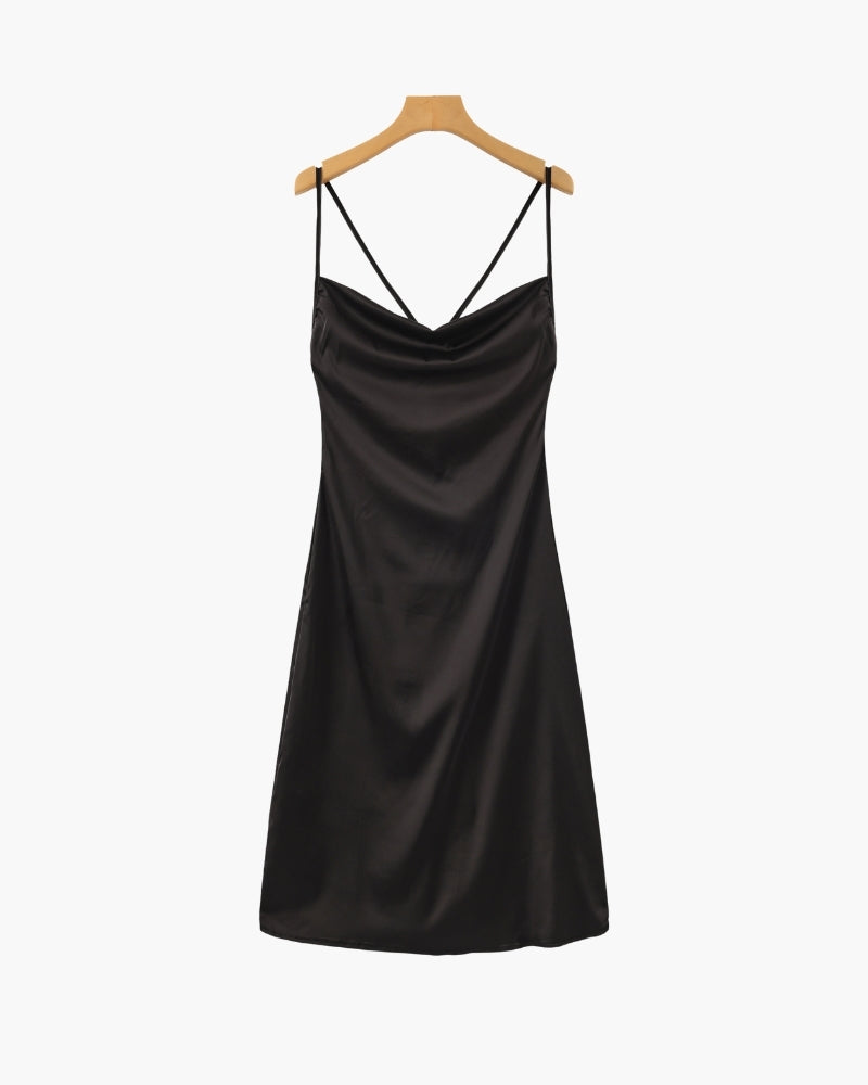 Valenti House Silk Slip Dress