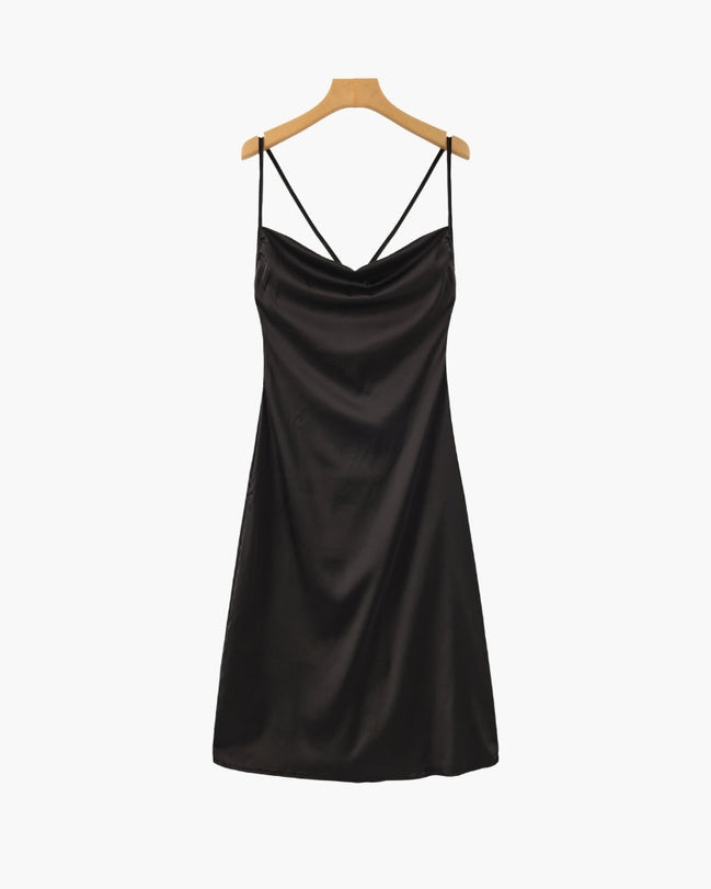 Valenti House Silk Slip Dress