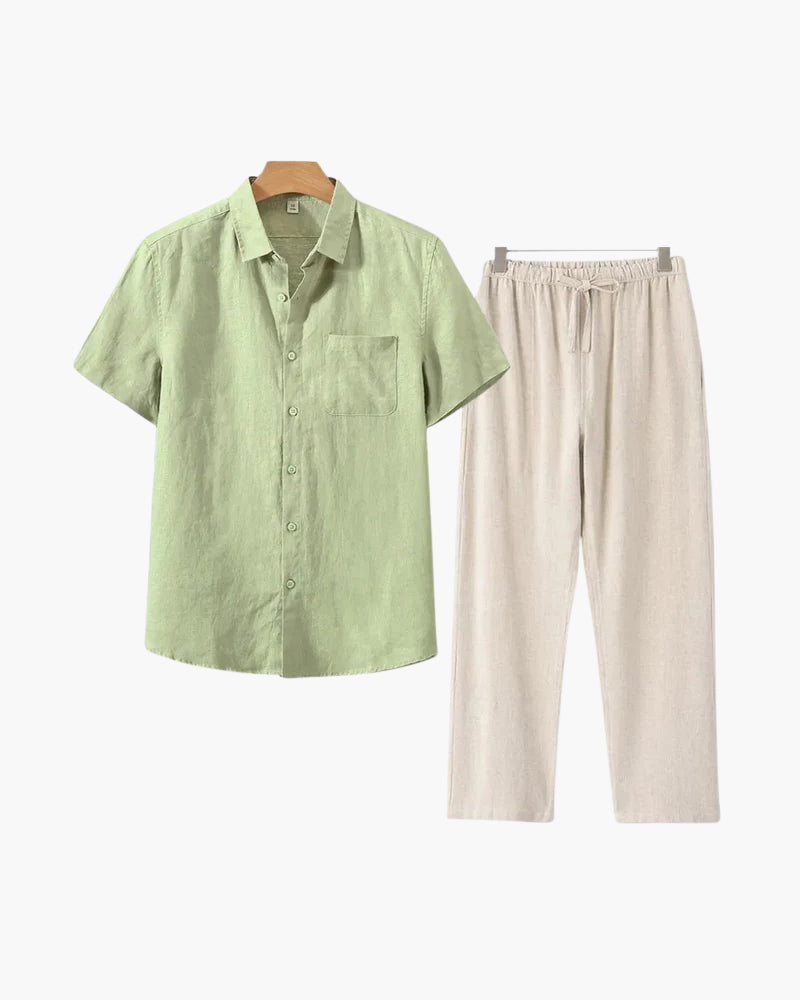 Valenti House Linen Combo (Shortsleeve)