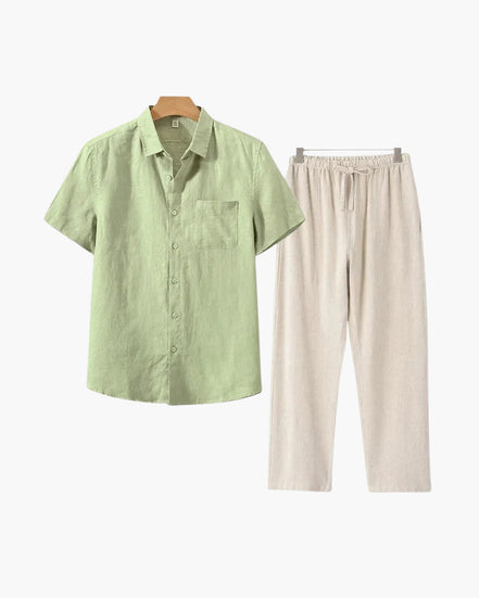 Valenti House Linen Combo (Shortsleeve)