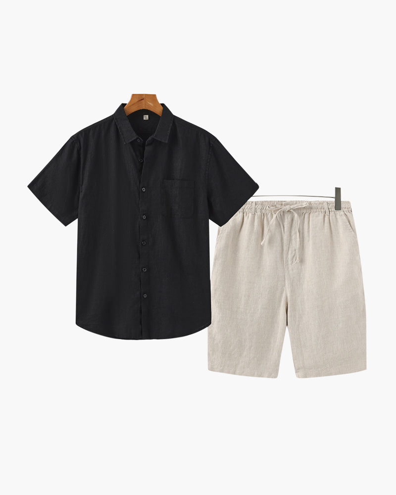Valenti House Linen Combo (Shorts)