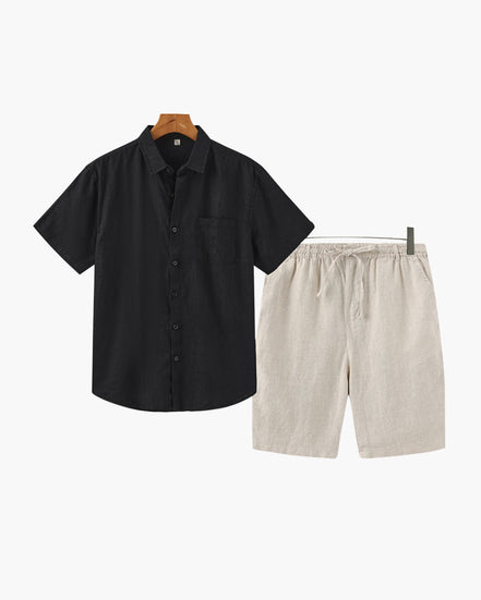 Valenti House Linen Combo (Shorts)