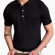 Cannes Ribbed Cotton Polo