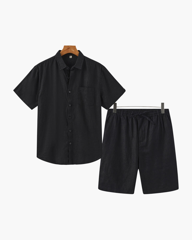 Valenti House Linen Combo (Shorts)