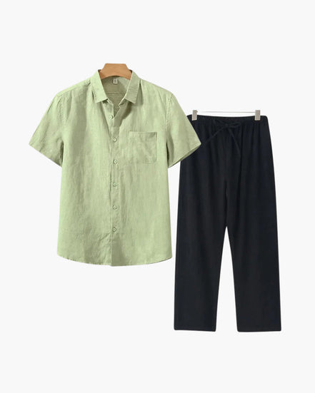 Valenti House Linen Combo (Shortsleeve)
