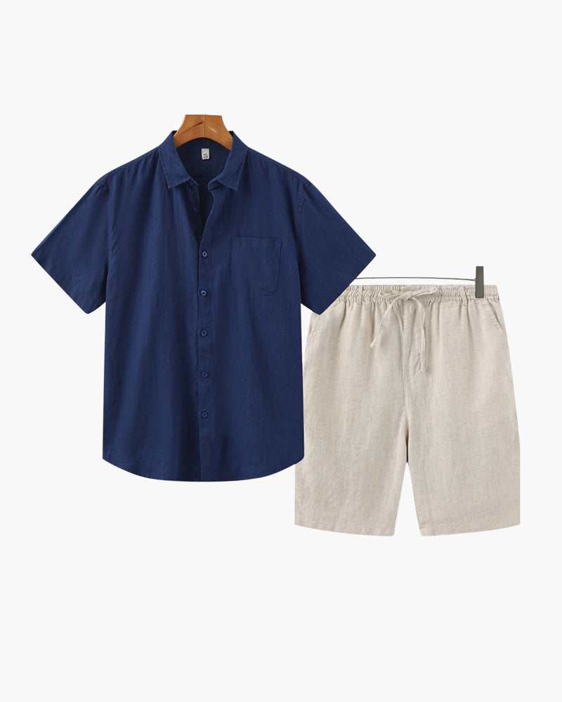 Valenti House Linen Combo (Shorts)