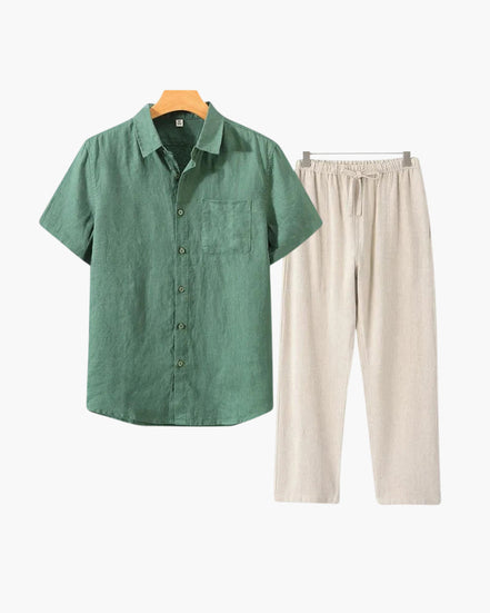 Valenti House Linen Combo (Shortsleeve)