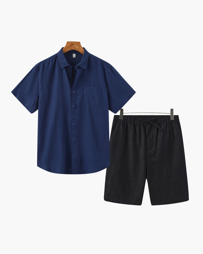 Valenti House Linen Combo (Shorts)