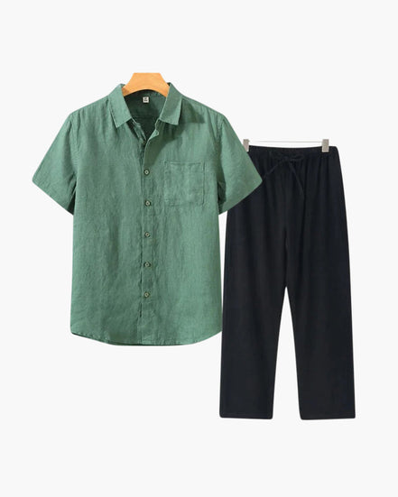 Valenti House Linen Combo (Shortsleeve)