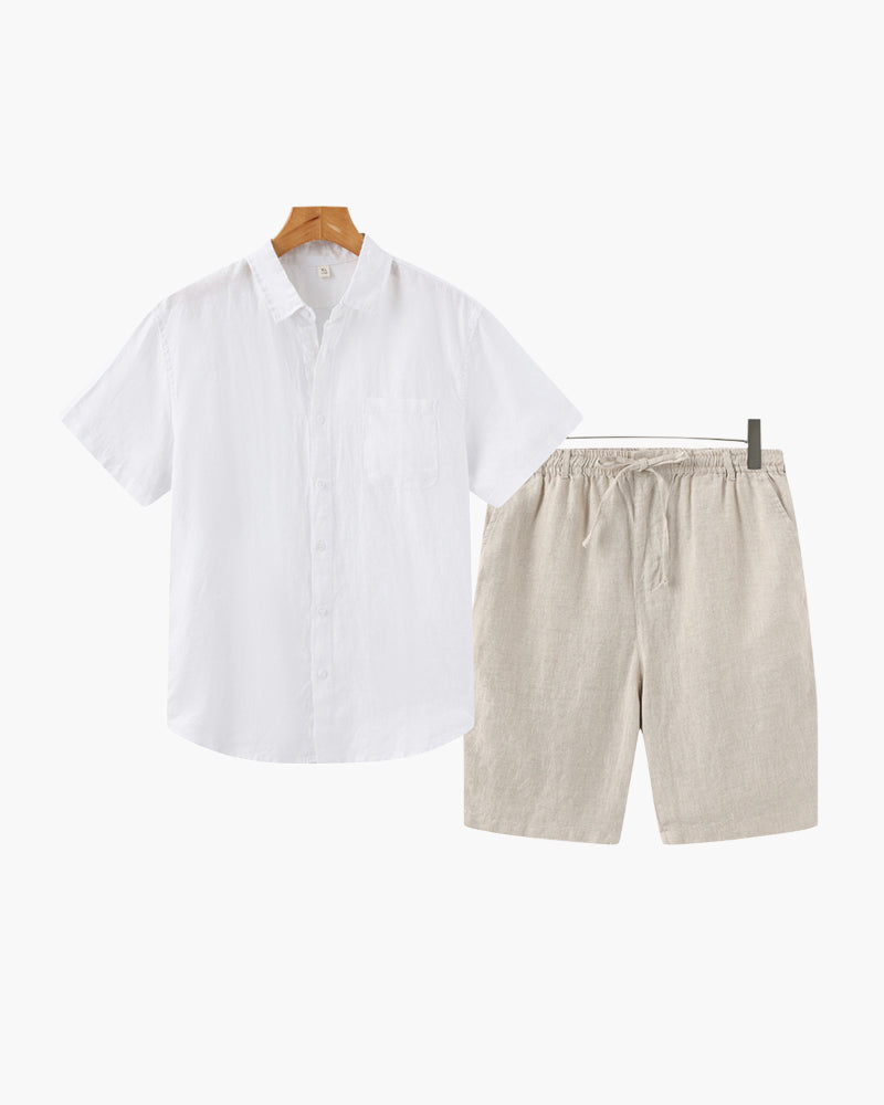 Valenti House Linen Combo (Shorts)