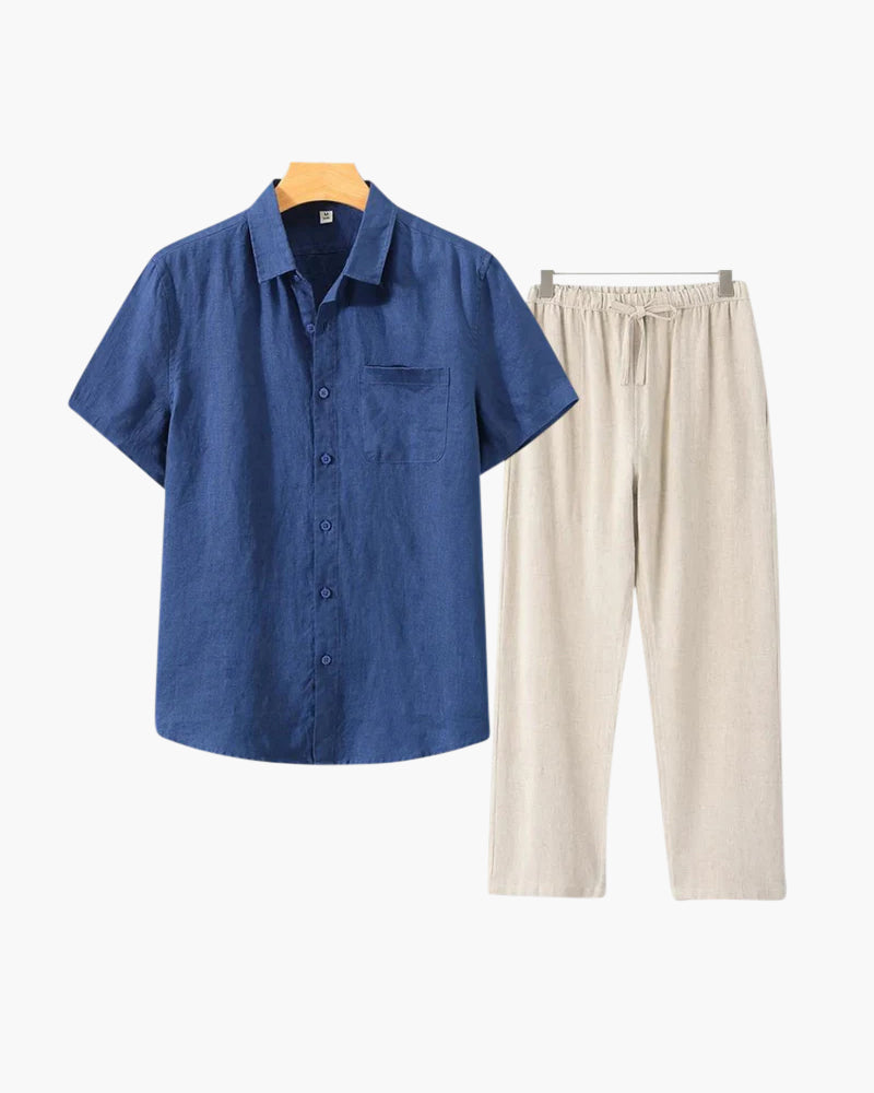 Valenti House Linen Combo (Shortsleeve)