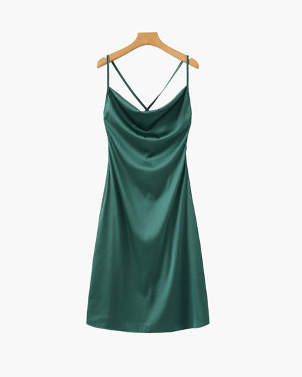 Valenti House Silk Slip Dress