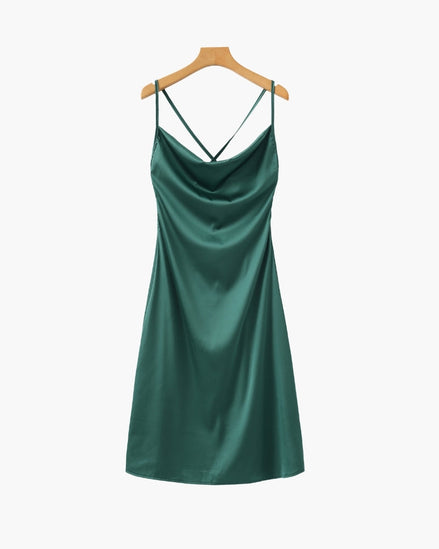 Valenti House Silk Slip Dress