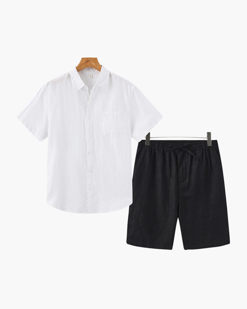 Valenti House Linen Combo (Shorts)