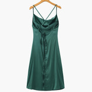 Valenti House Silk Slip Dress