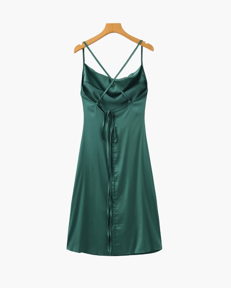 Valenti House Silk Slip Dress