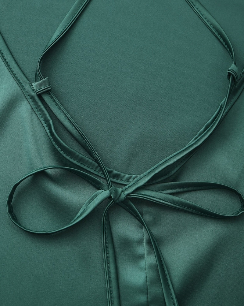 Valenti House Silk Slip Dress