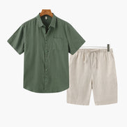 Valenti House Linen Combo (Shorts)